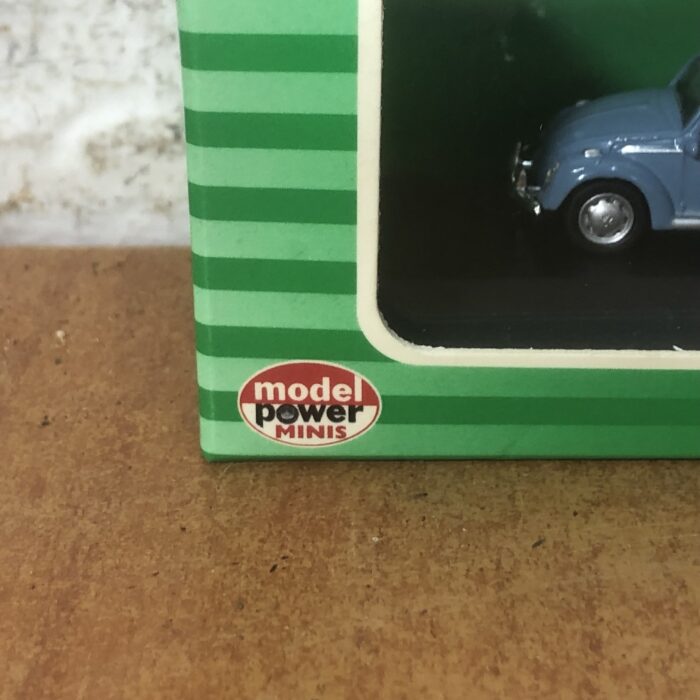 Volkswagen Beetle with Camper Trailer Miniature Model (1:87) - Image 6