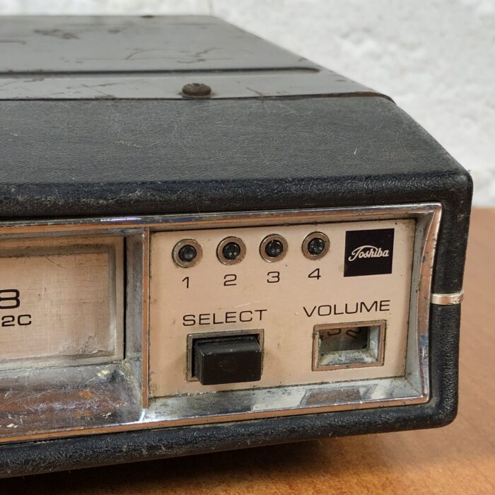 Vintage Car Stereo with 8-Track Tapes - Image 5