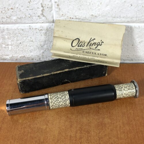 RARE Vintage Otis King Calculator (Made in England)