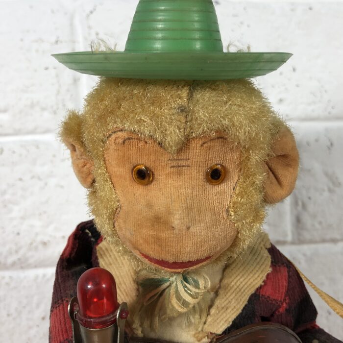 Vintage 1960s  Tin Toy Rock 'n Roll Monkey (Made in Japan) - Image 3