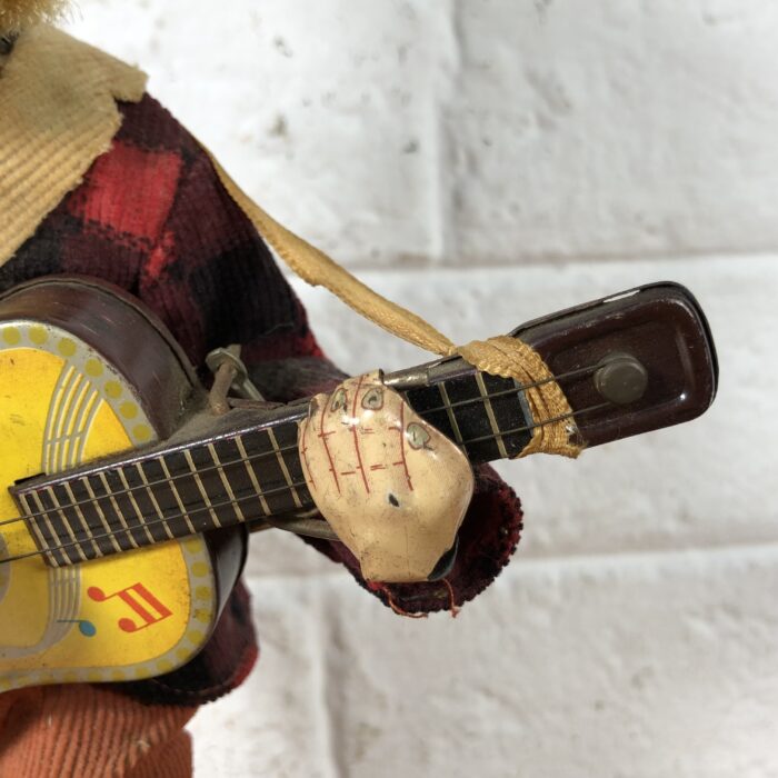 Vintage 1960s  Tin Toy Rock 'n Roll Monkey (Made in Japan) - Image 5