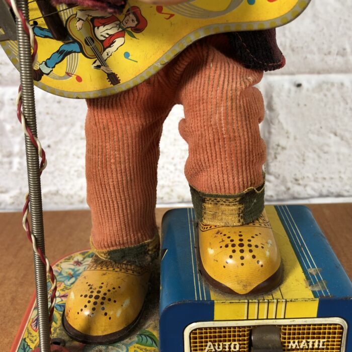 Vintage 1960s  Tin Toy Rock 'n Roll Monkey (Made in Japan) - Image 6