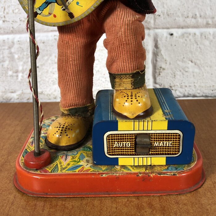 Vintage 1960s  Tin Toy Rock 'n Roll Monkey (Made in Japan) - Image 7