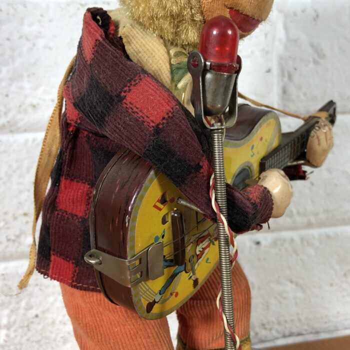 Vintage 1960s  Tin Toy Rock 'n Roll Monkey (Made in Japan) - Image 9