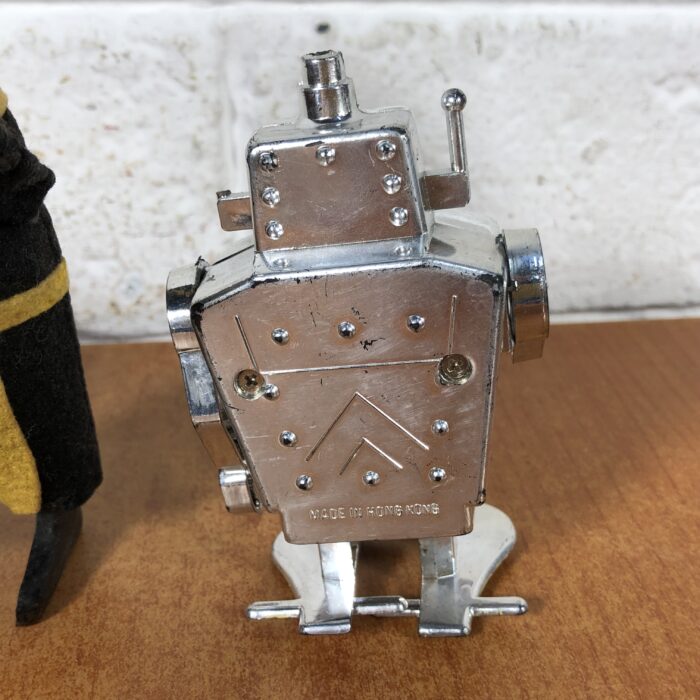 Vintage Wind-Up Toys ~ Shuco Munich Child (Made in Germany) & Robots (Made in Hong Kong) - Image 9