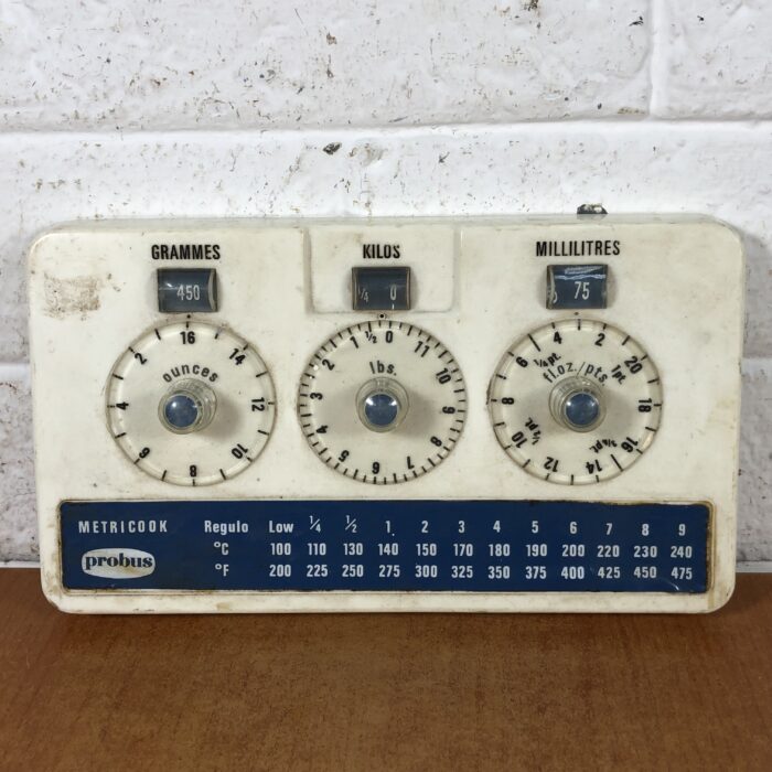 Vintage 1970s Metricook Probus (Manual Kitchen Converter)