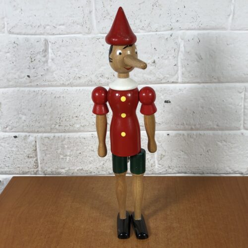 Vintage Wooden Pinocchio Doll