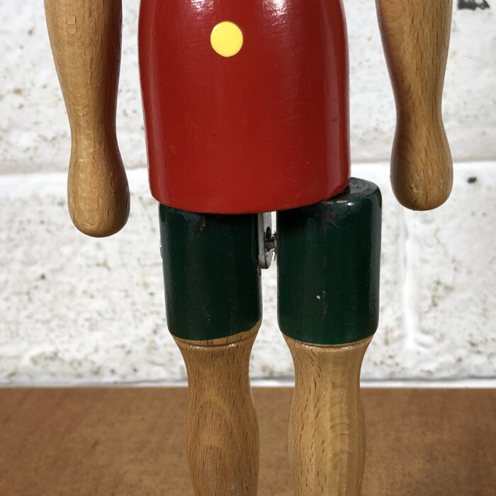 Vintage Wooden Pinocchio Doll - Image 4