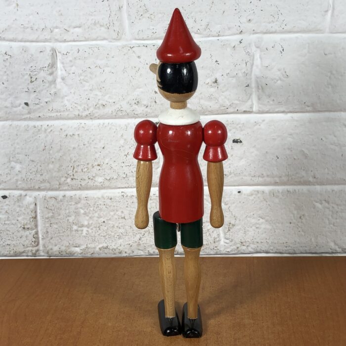 Vintage Wooden Pinocchio Doll - Image 7