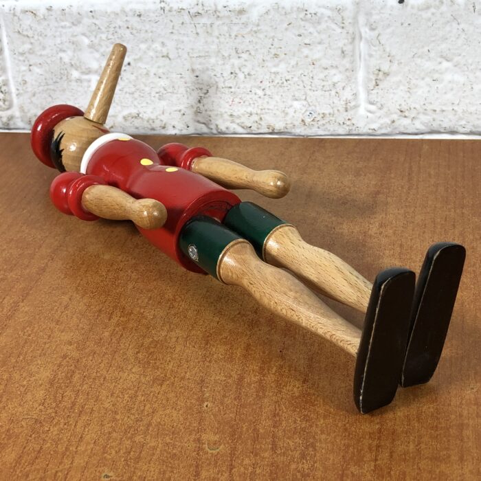 Vintage Wooden Pinocchio Doll - Image 9