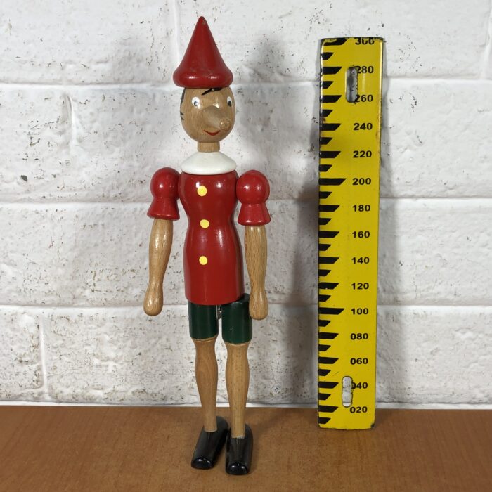 Vintage Wooden Pinocchio Doll - Image 10