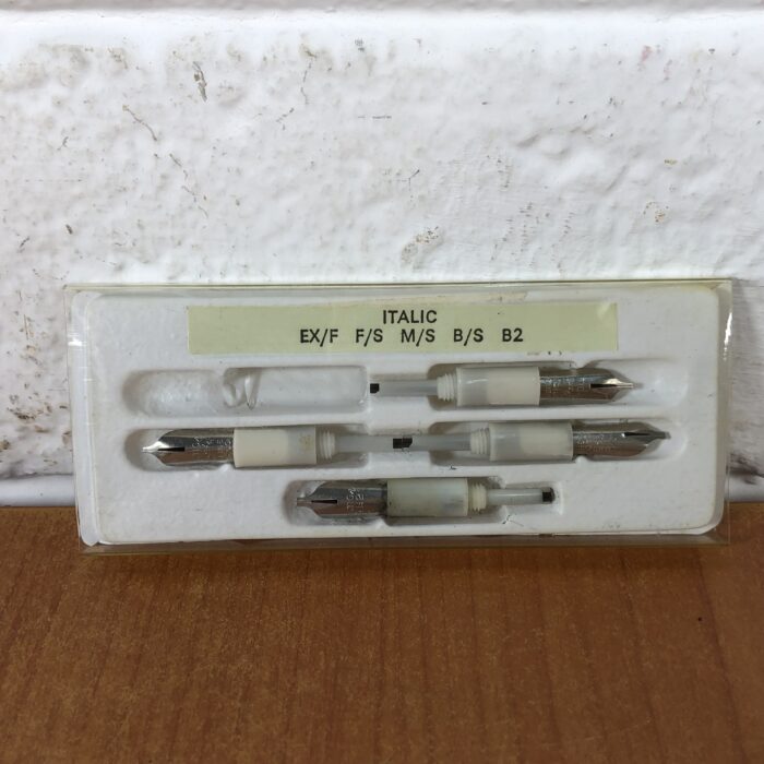 Vintage Platignum Silverline Fountain Pen on Stand & Cartridges (Made in England) - Image 6