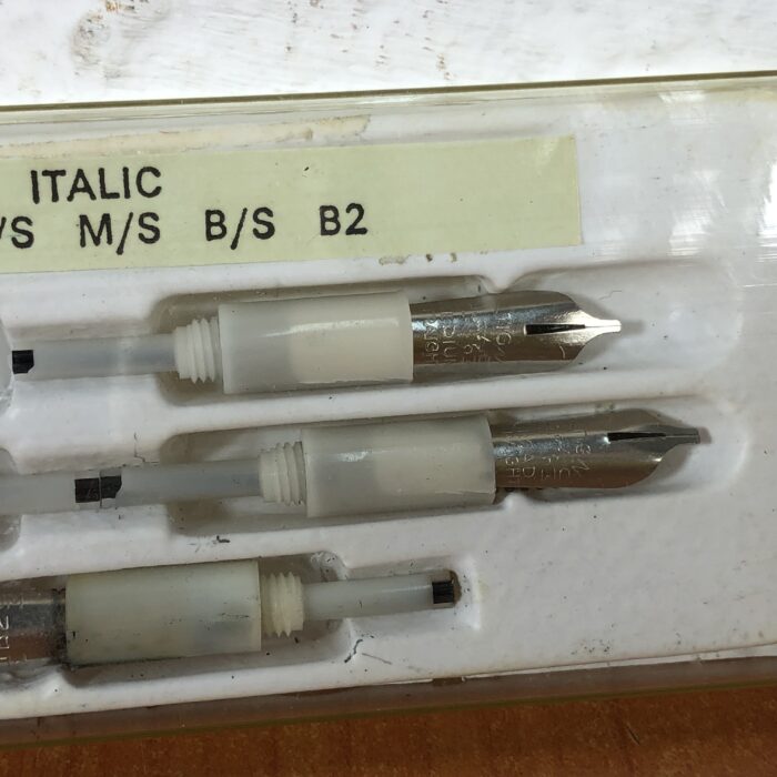 Vintage Platignum Silverline Fountain Pen on Stand & Cartridges (Made in England) - Image 8