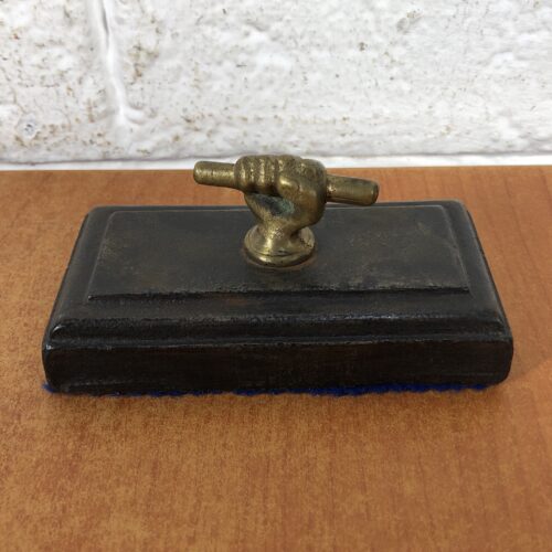 Vintage Brass & Cast Iron Paperweight