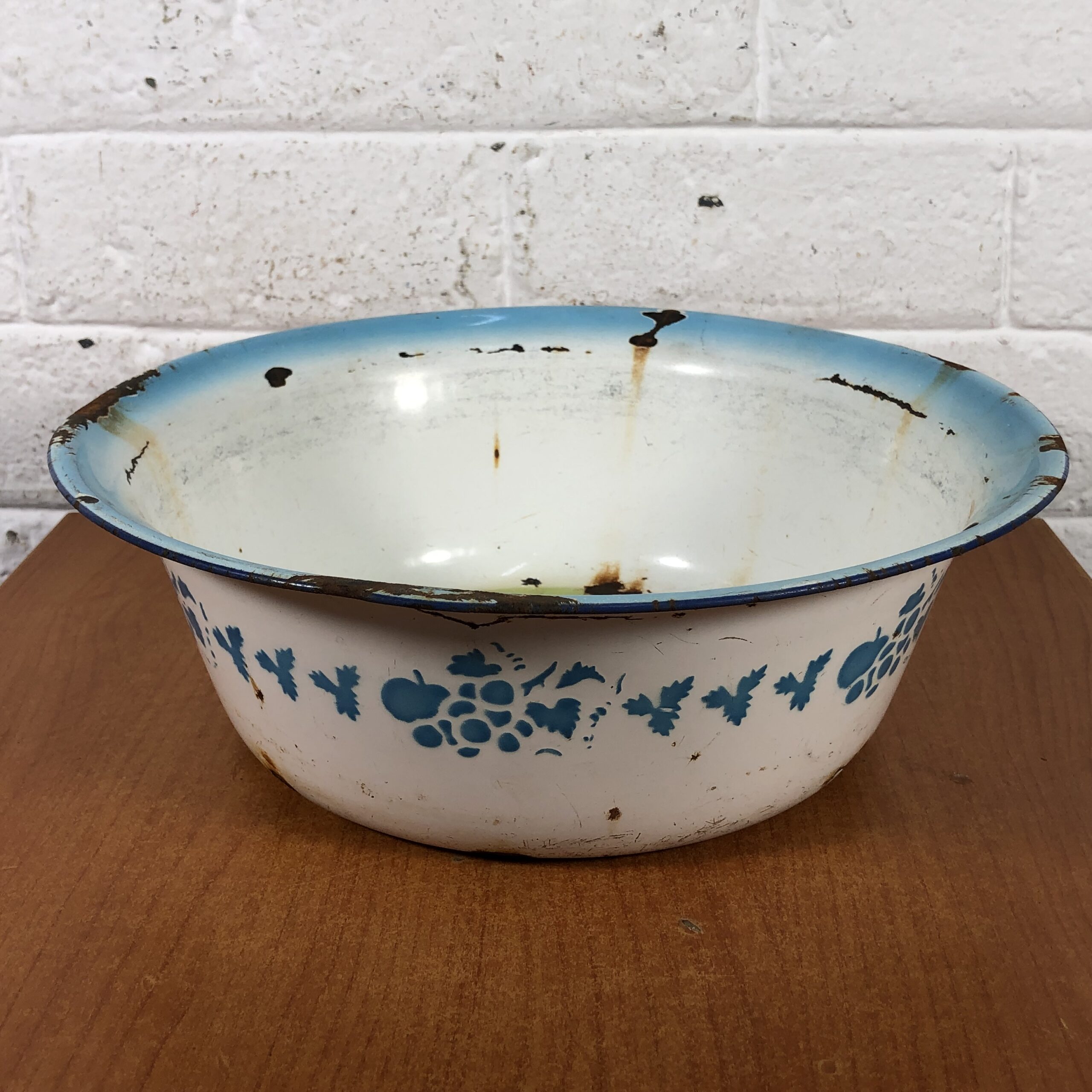 Vintage Blue Enamel Collection - Image 3