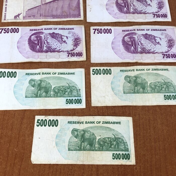 Vintage Zimbabwean Bank Notes (Up to 5 Billion Dollars) - Image 7