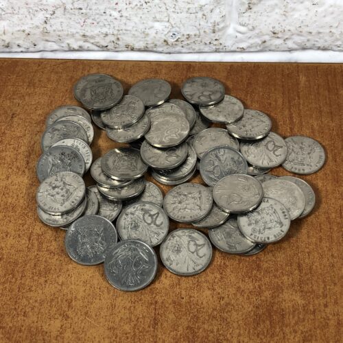 Collection of Vintage South African 20c Coins