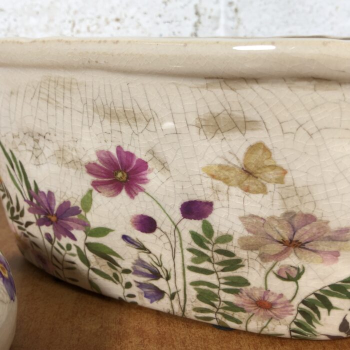 Ceramic Plant Pot & Heart Ornament - Image 6
