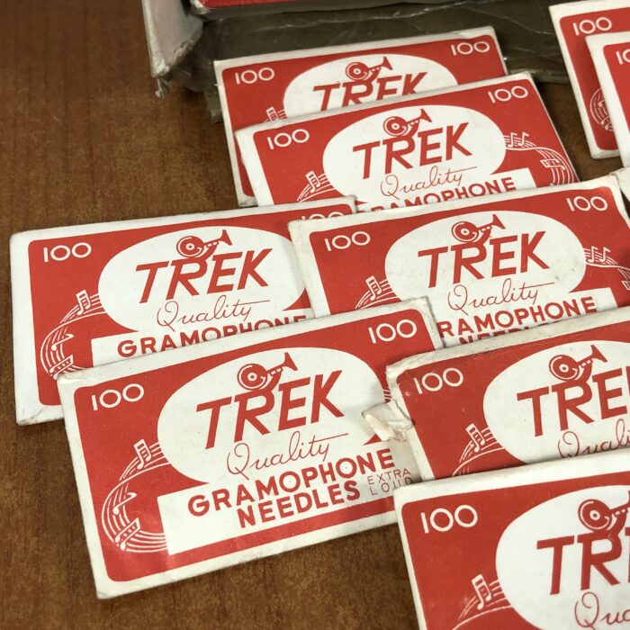 Vintage Trek Gramophone Needles Collection in Original Box - Image 2