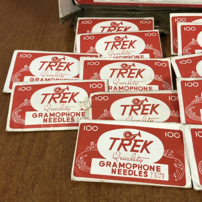 Vintage Trek Gramophone Needles Collection in Original Box - Image 3