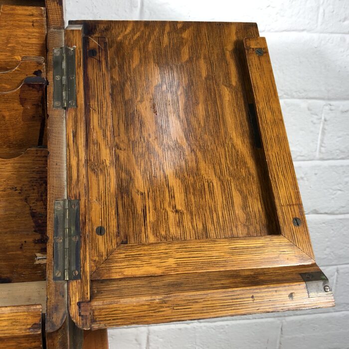 RARE Antique Wooden Victorian Letter Box - Image 9