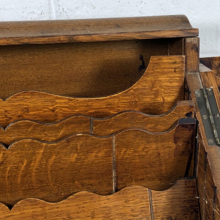 RARE Antique Wooden Victorian Letter Box - Image 7