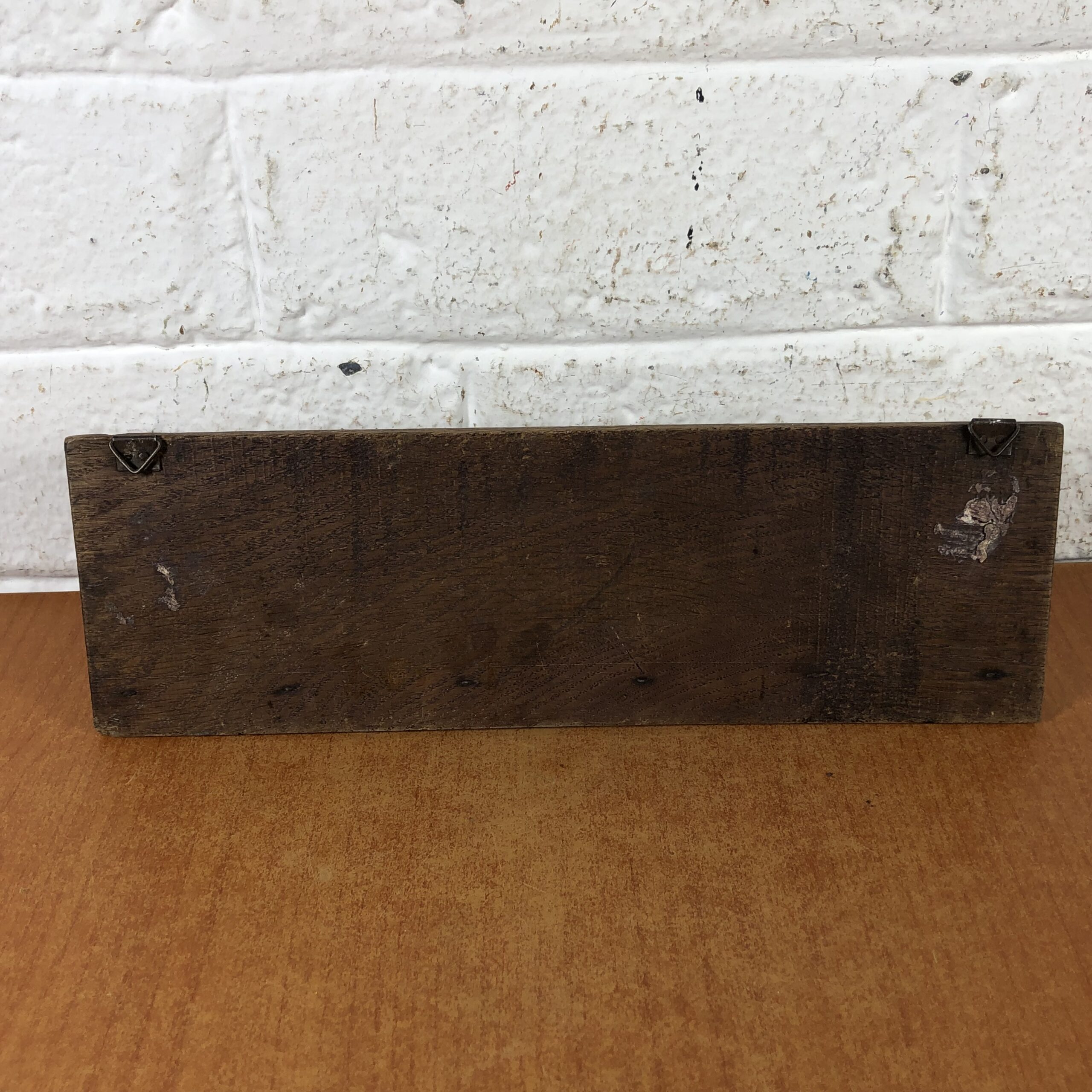 Vintage Dutch Wooden Pipe Rack with 2 Tobacco Pipes - Image 7