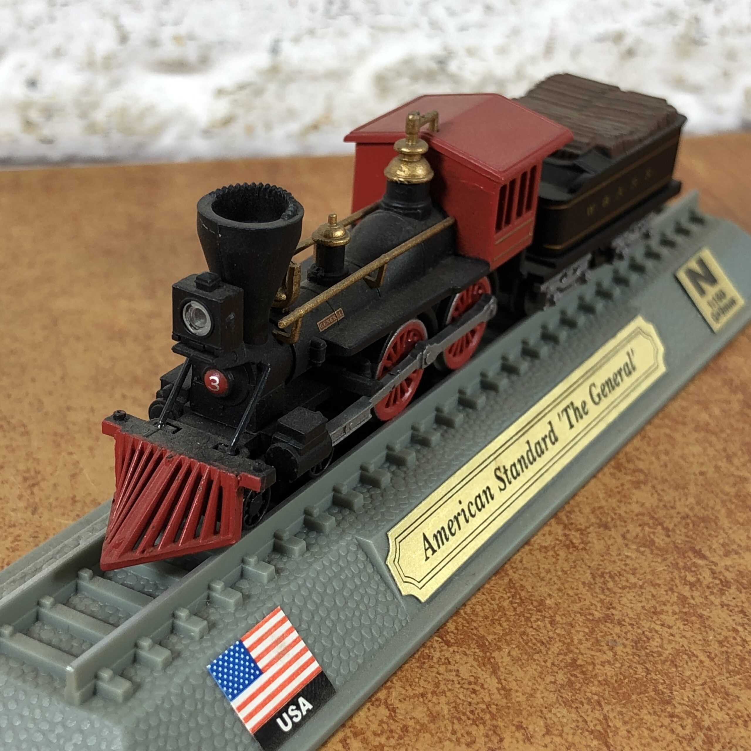 USA American Standard 'The General' Locomotive Model (1:160) - Image 2