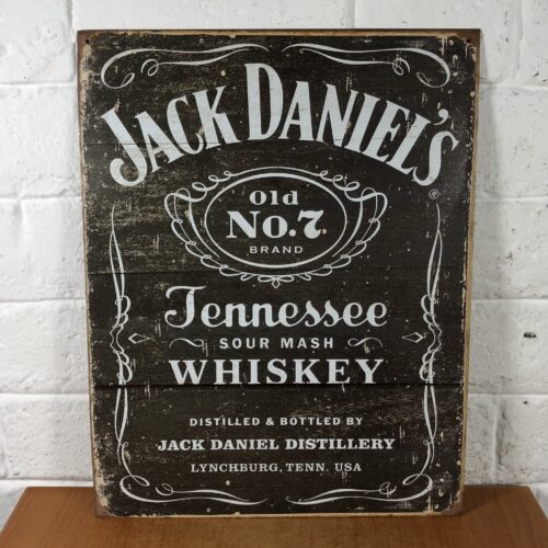 Jack Daniels Sign (Authentic Licensed Product) ~ Made in USA