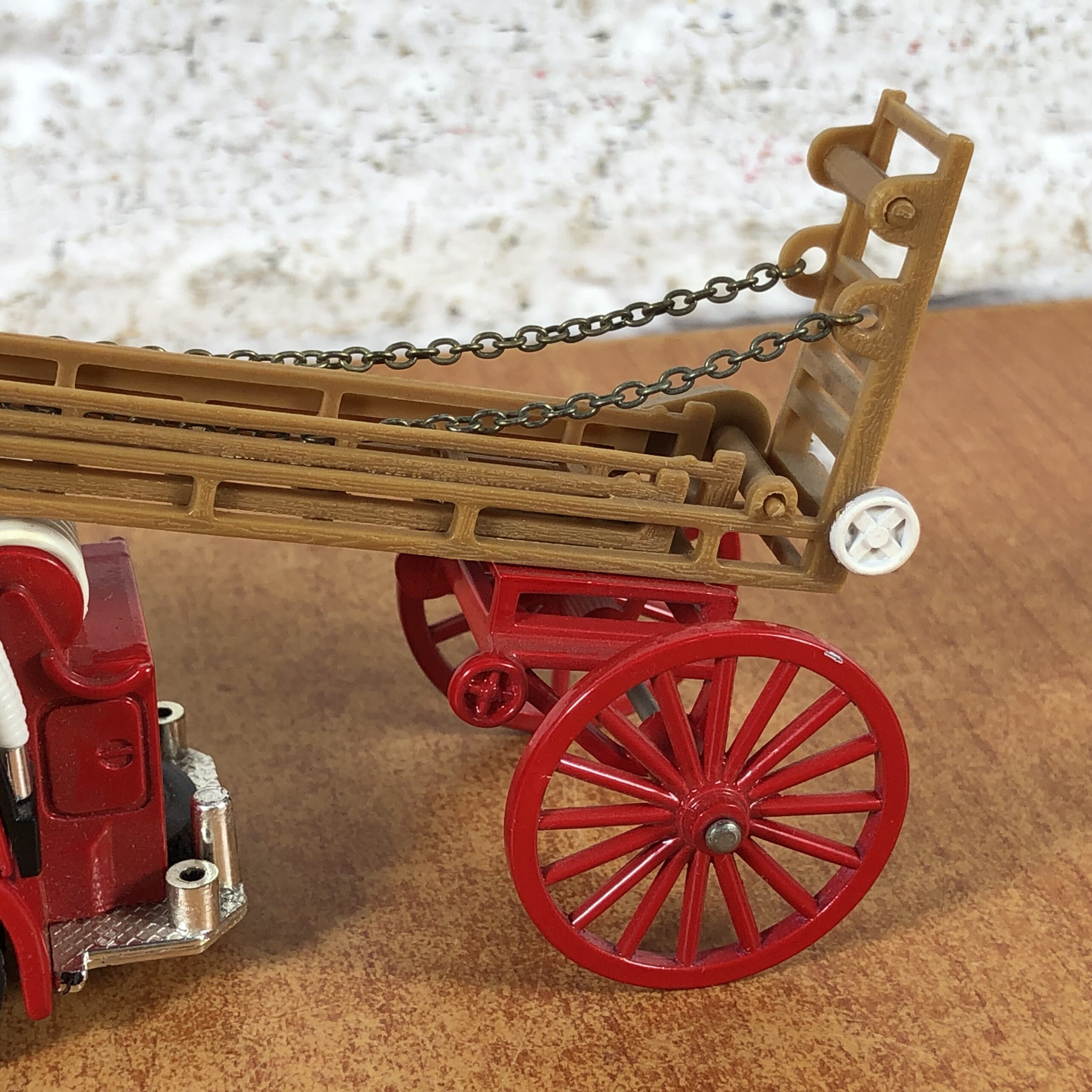 Matchbox 1936 Leyland Cub Fire Engine with Extending Ladder - Image 6