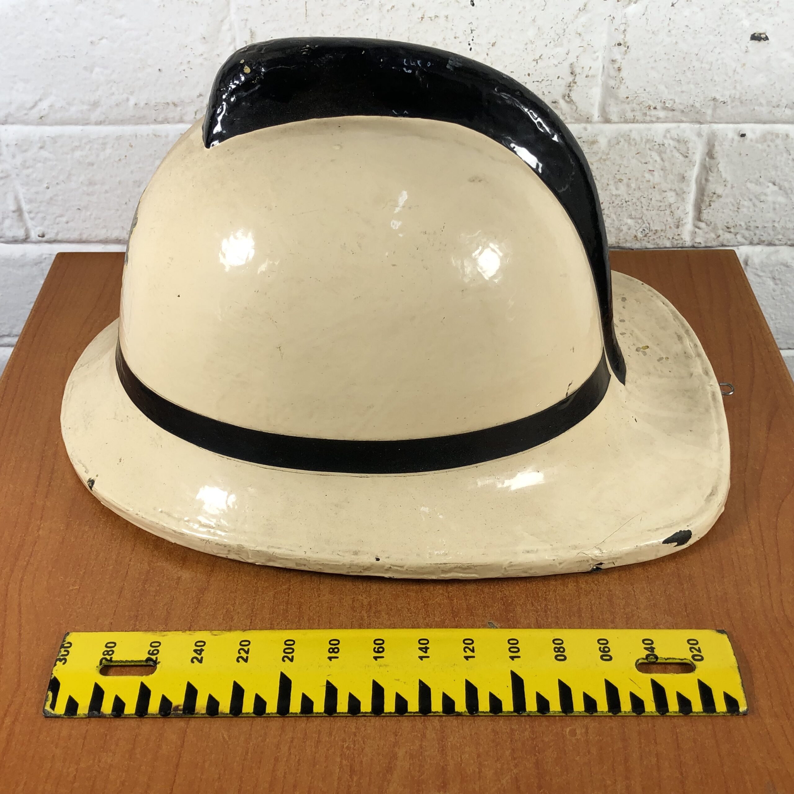 RARE 1970s Vintage South African Fireman's Helmet - Image 12