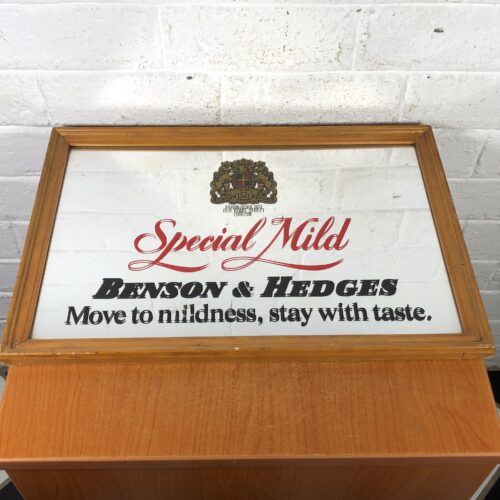 Vintage Benson & Hedges Pub Mirror