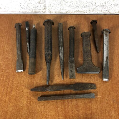 Collection of Vintage Chisels & Punches