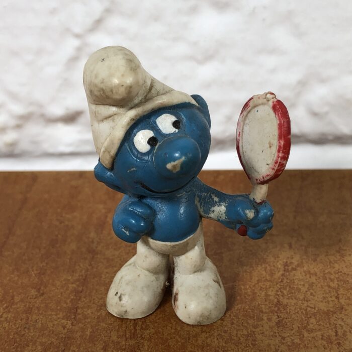 Peyo Vanity Smurf Figurine (Made in West Germany)