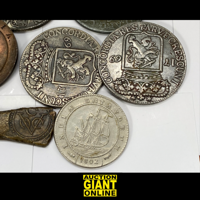 Collection of 1960s Van Riebeeck Replica Coins - Image 4