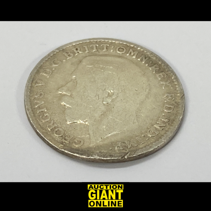 1910 King Edward VII South African Three Pence (Tickey) Coin - Image 4