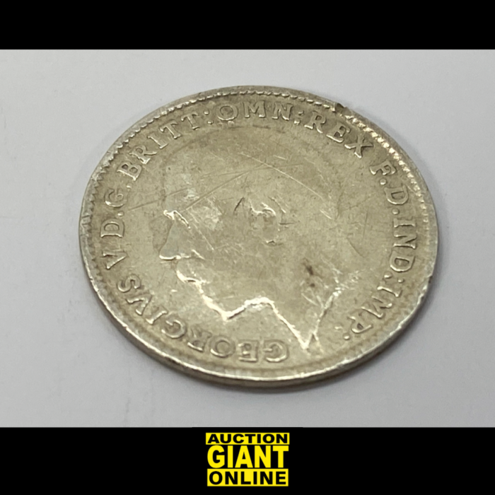 1916 King George V South African Three Pence (Tickey) Coin - Image 4