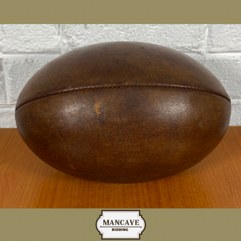 Vintage Super Springbok Leather Rugby Ball AuctionGiant