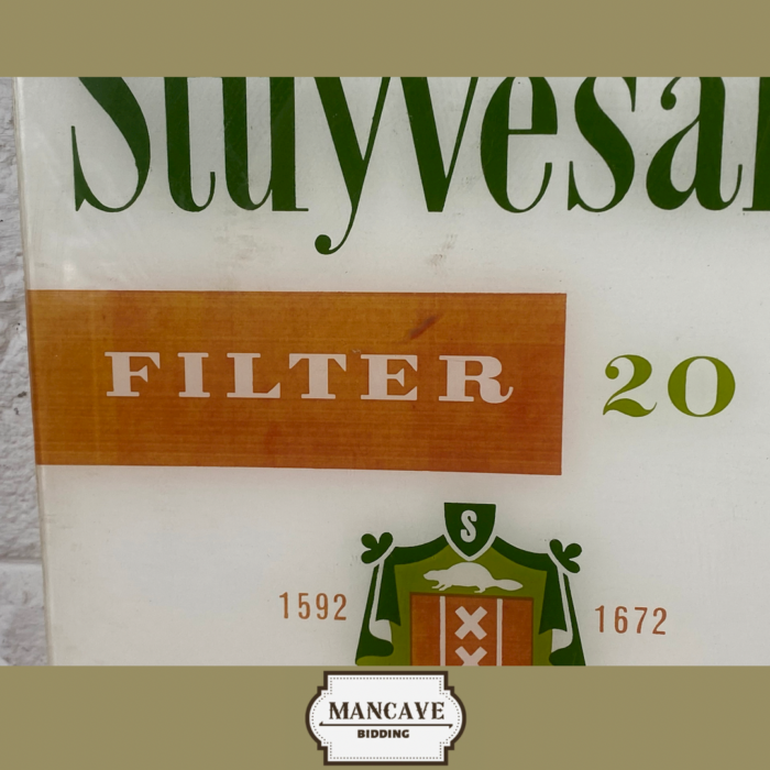 Vintage Peter Stuyvesant Cigarette Perspex Sign - Image 3