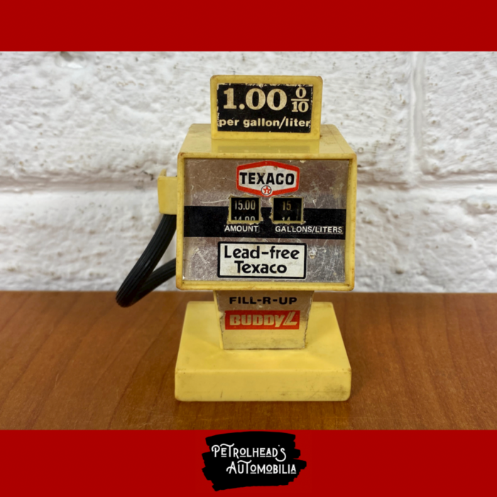 Miniature Vintage Buddy L Texaco Fuel Pump Model (Made in Hong Kong)