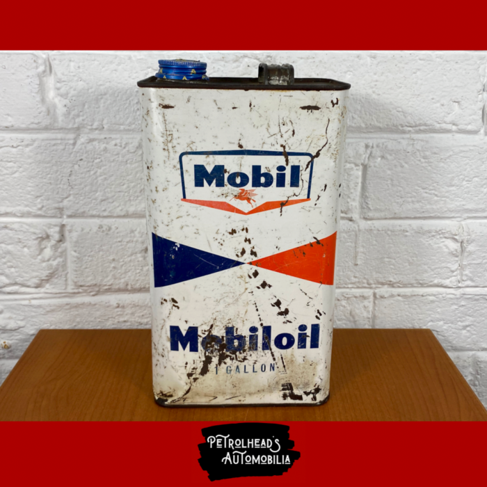 Vintage Mobil Oil Container (1 Gallon) - Image 6