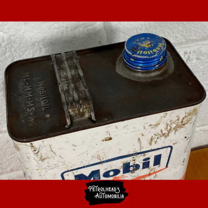 Vintage Mobil Oil Container (1 Gallon) - Image 2