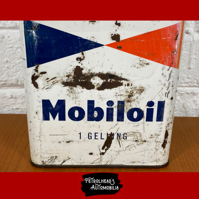 Vintage Mobil Oil Container (1 Gallon) - Image 4