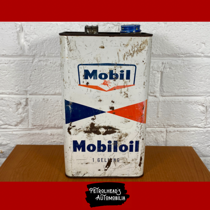 Vintage Mobil Oil Container (1 Gallon)