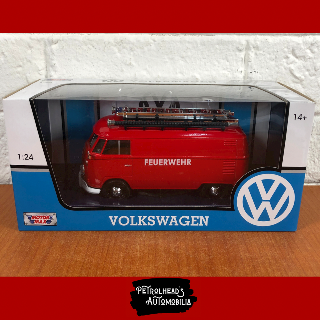 Volkswagen Fire Engine 'Feuerwehr' Van (1:24) - AuctionGiant