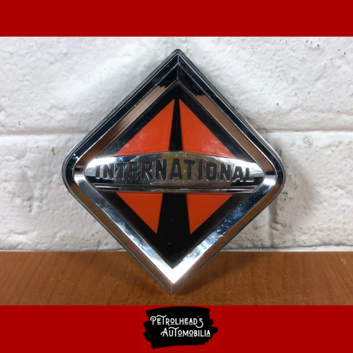 Vintage International Truck Hood Emblem