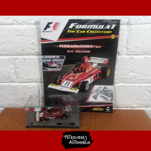 No.25 Formula 1 Car Collection ~ 1975 Ferrari 31283 (As Driven by Clay Regazzoni)