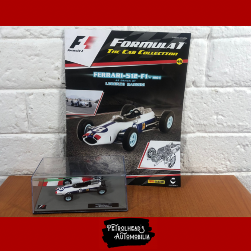 No.46 Formula 1 Car Collection ~ 1964 Ferrari 512 F1 (As Driven by Lorenzo Bandini)