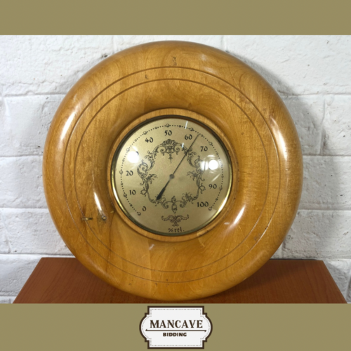 Vintage Wooden Barometer