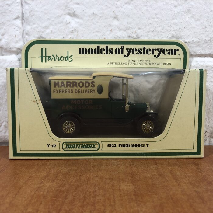 Matchbox Models of Yesteryear ~ Harrods 1922 Ford Model T (Made in England)